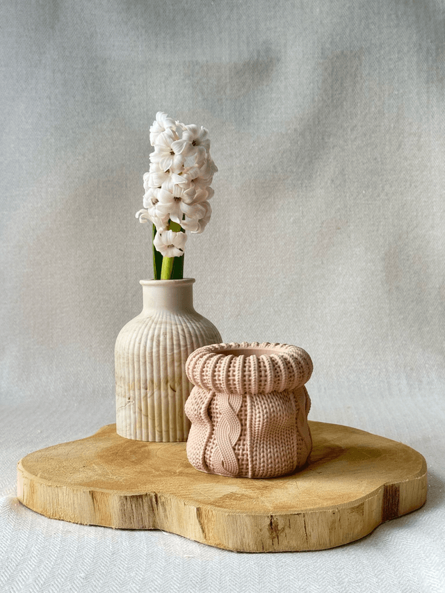 Pot tricot