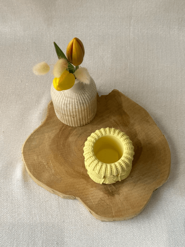 Pot tricot