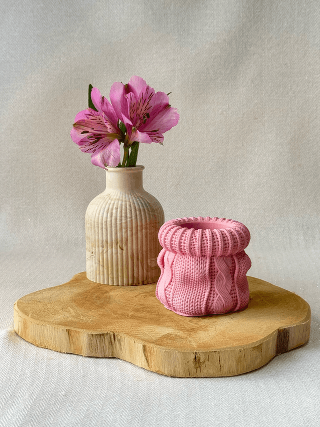 Pot tricot