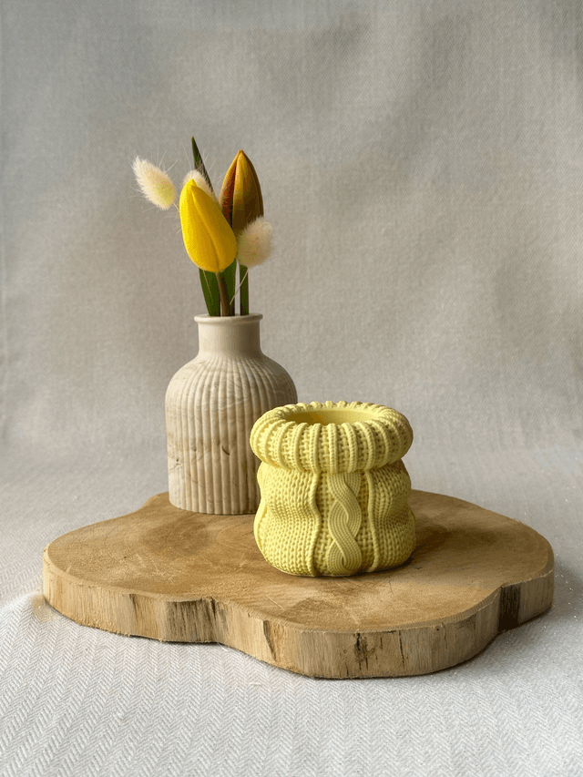 Pot tricot